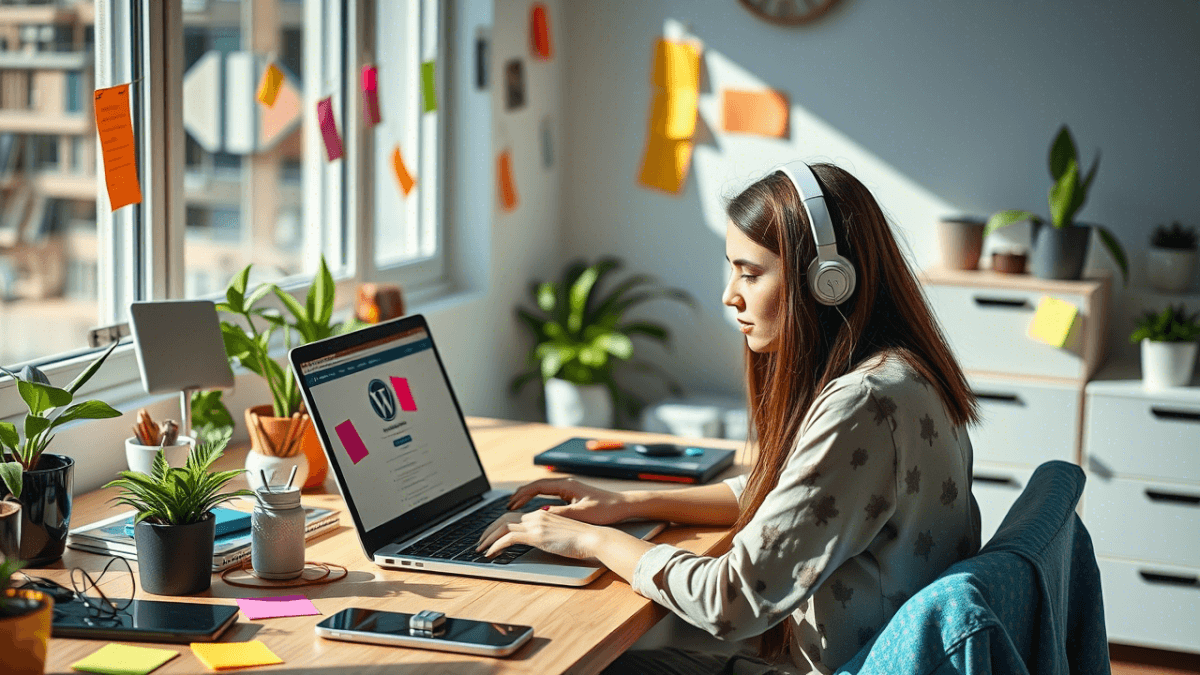 Создание сайта на WordPress